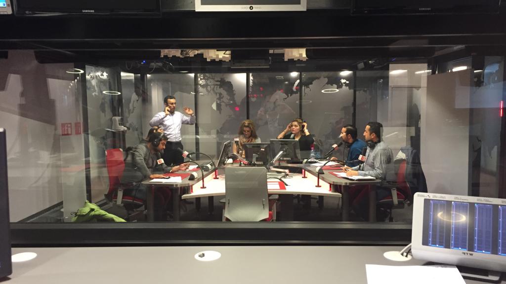Des journalistes irakiens à FMM